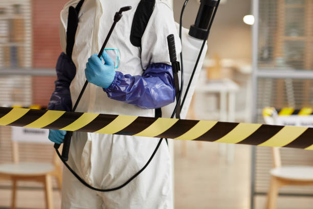 Professional Crime Scene Cleanup technician working in Raymond, WA